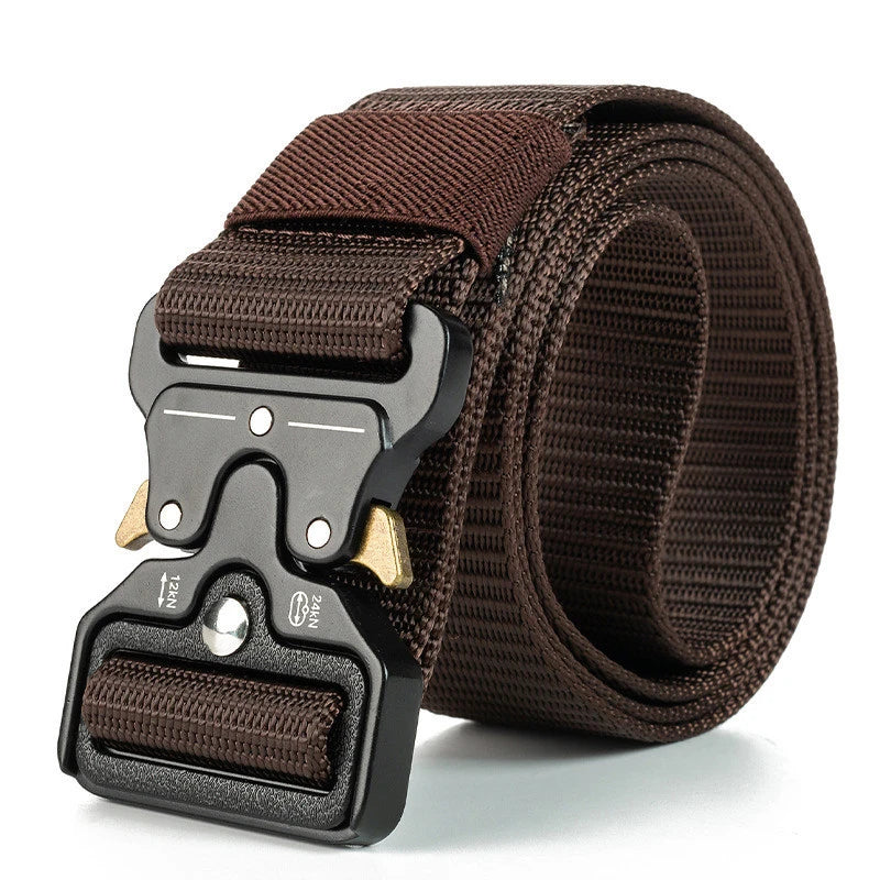 Tactical Waist Belt - Durable Automatic Buckle, Perfect for Outdoor Adventures, Unisex Accessories for Men and Women