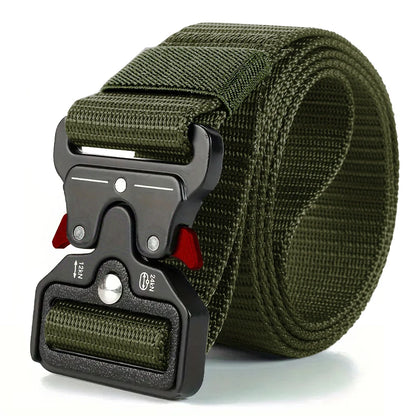 Tactical Waist Belt - Durable Automatic Buckle, Perfect for Outdoor Adventures, Unisex Accessories for Men and Women