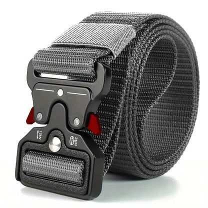 Tactical Waist Belt - Durable Automatic Buckle, Perfect for Outdoor Adventures, Unisex Accessories for Men and Women