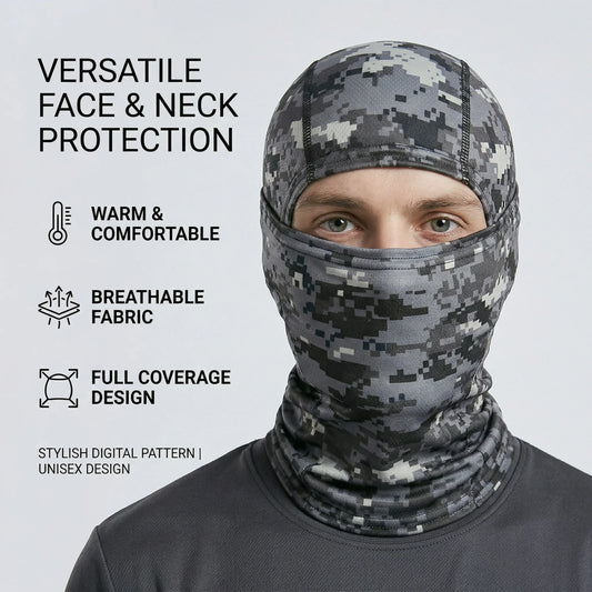 Summer Men's Women's Elastic Breathable Balaclava Hat Sunscreen Cycling Full Face Mask Scarf For Hiking Fishing Skiing