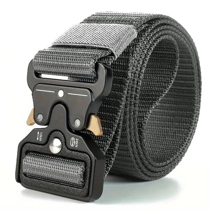 Tactical Waist Belt - Durable Automatic Buckle, Perfect for Outdoor Adventures, Unisex Accessories for Men and Women